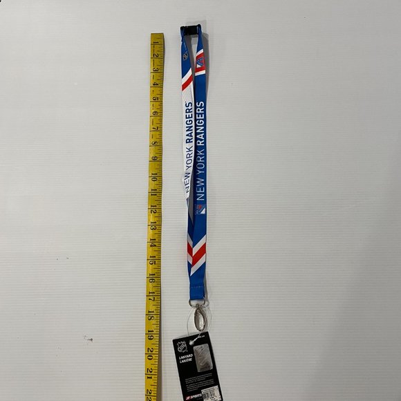 ๐3/$15๐ New York Rangers JF Sports NHL Breakaway Lanyard 17" - NEW - Picture 2 of 5